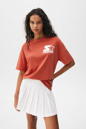 Camiseta azul con logo Starter